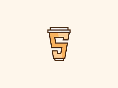 Coffee shop logo mark design