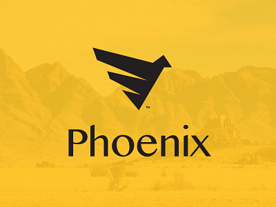 Phoenix Logo branding design graphics id logo