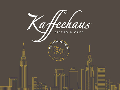 Kaffehaus bistro design graphic design icon identity restaurant