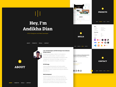 Andikha Dian - Personal Portfolio Website