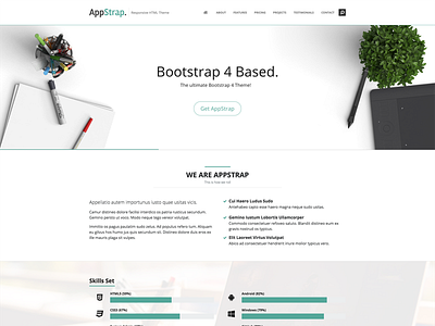 Appstrap Onepager