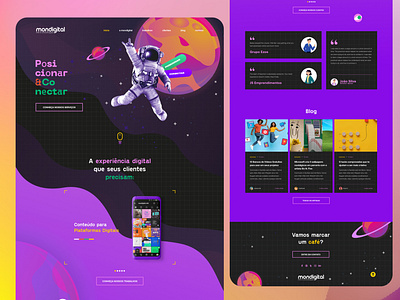 Mondigital - Marketing Agency Website Design