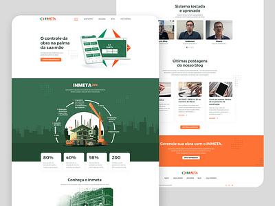 Inmeta Building Construction Management App WebSite