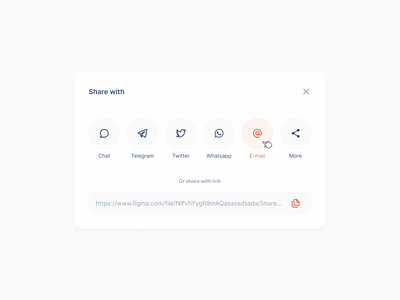 Game Share Modal w/ Color 🌈 by Michael Sveistrup on Dribbble