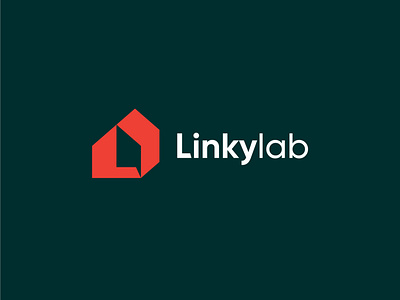 Linkylab brand branding clean graphic design icon identity lettering logo minimal type