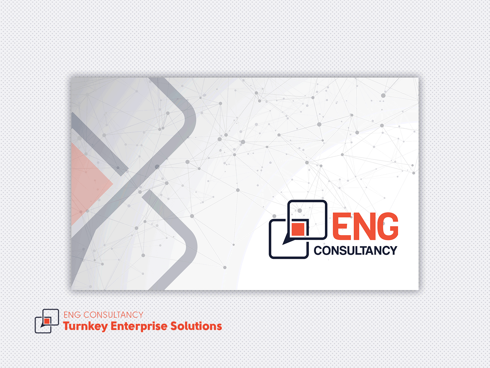 ENG Consultancy branding business catalog design presentation presentation design
