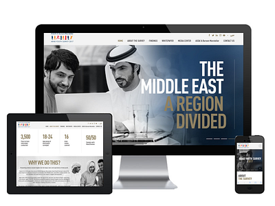 arab youth survey art direction design government middle east public relations survey uae ux uxui web web design webdesign website website design