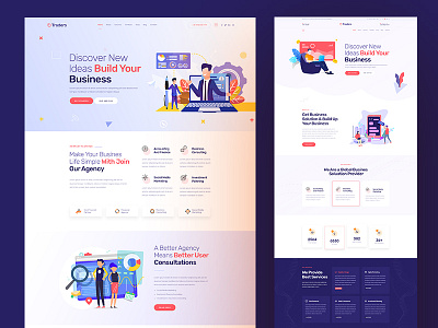 Digital Marketing Agency PSD Template