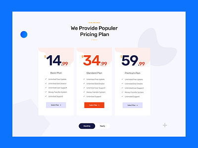 Pricing Table Design clean creative design pricing pricing table table ui