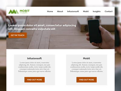 Mobile Marketing Company design marketing mobile website