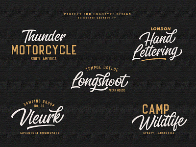 Lettering Logo Collections - #1