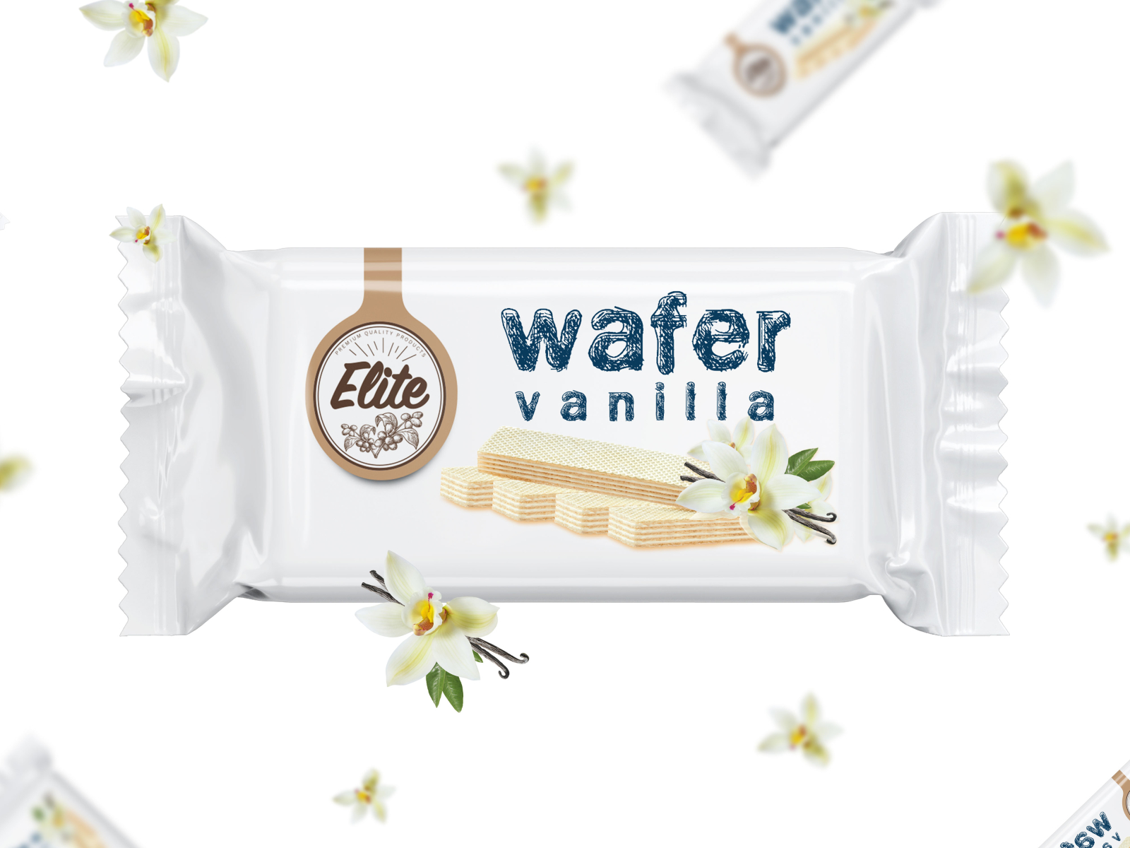 Elite Wafer Packaging Design Mockup by shimaa gamal on Dribbble