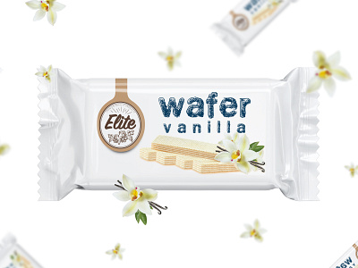 Elite Wafer Packaging Design Mockup