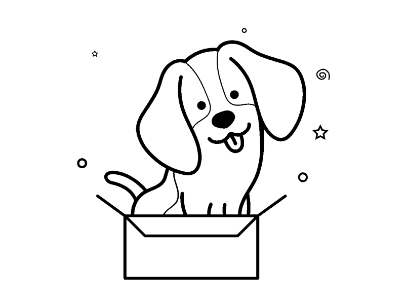 Dog animation aftereffects animation design dog dog animation dogwalking gif icon illustration minimal motion motion design ui vector