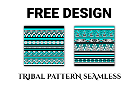 Tribal Pattern Seamless Vector background decor fabric free free design free vector paper pattern seamless tribal vector wallpaper