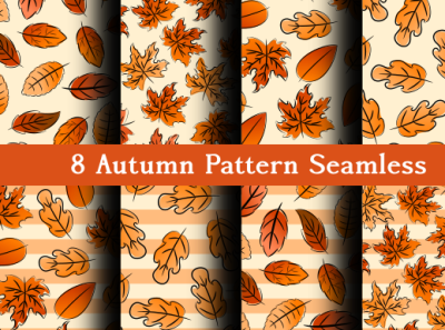 Autumn Pattern Seamless Vector