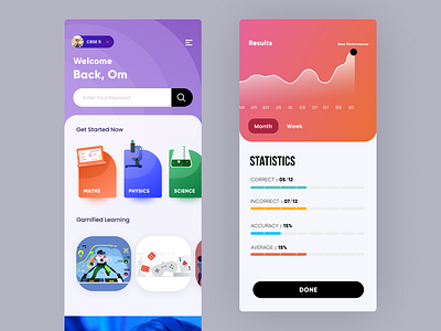 EdTech App Concept by Om Prakash on Dribbble