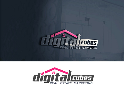 Real Estate Logo Idea branding creative design graphicdesign logo logodesigner minimal vector