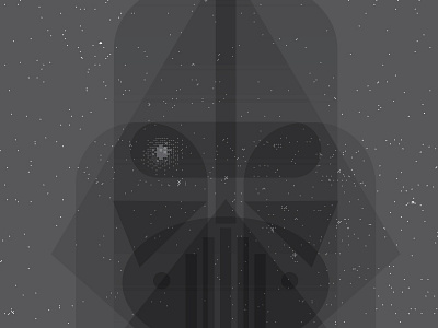 A study in transparencies darth darth vader illustration shapes star wars starts transparencies vader