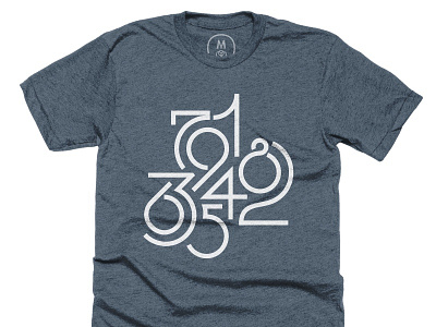 Numeric on Black Friday cottonbureau lettering numbers numeric t shirt tee tshirt typography