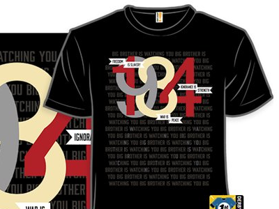 1984 for sale at Woot! 1984 buy lettering t shirt tee typography woot