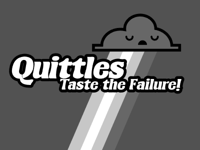 Quittles for sale cloud lettering parody rain skittles t shirt tee tshirt typography