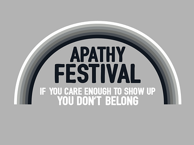 BUY Apathy Festival apathy buy t-shirt tee tshirt whatever