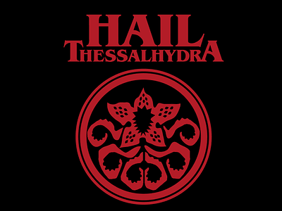 Hail Thessalhydra avengers derby hydra marvel stranger things t-shirt tee tshirt vote woot