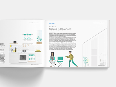 Connected's Smart Home Report | Eco-Friendly branding editorial design editorial illustration flat design graphic design illustration