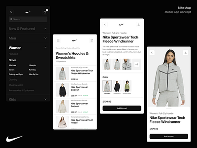 Nike Shop | Mobile App Design