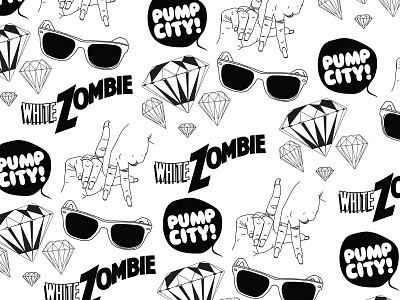 Pumpcity - Zombie city design graphic la pump pumpcity rap zombie