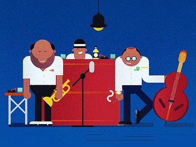 The jazz, the what? We got the jazz. art classic design direction illustration jazz music