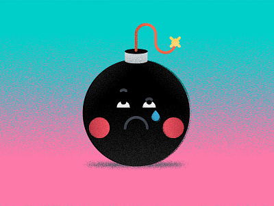 BOOM 💥 art badboylevikillinit charachter design direction graphic illustration vector