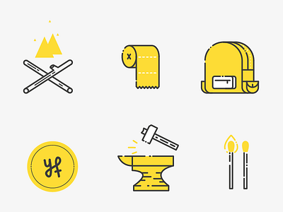 Discovery Icons 02 helloyoungfriends icons illustration vector