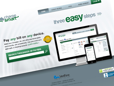 Chargesmart site branding design finance uiux web