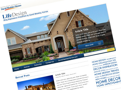 David Weekley Homes blog