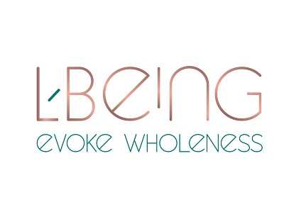 lbeing logo branding design logo logo design logotype typography
