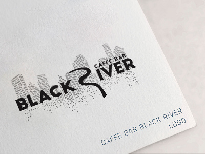 Black River Logo branding design illustration logo typography