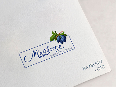 Mayberry Logo branding design illustration logo typography