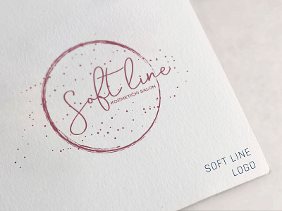 Soft Line Logo branding design illustration logo typography