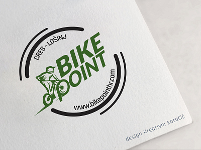 Bike point branding design illustration logo logo design typography