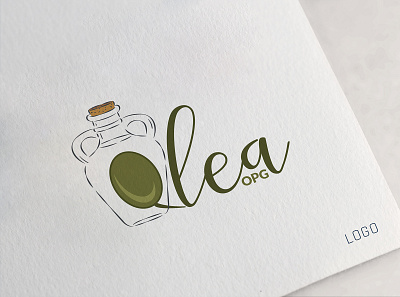 OLEA LOGO branding design illustration logo logo design logotype typography