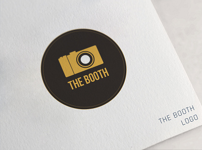 THE BOOTH LOGO branding design illustration logo logo design logotype typography