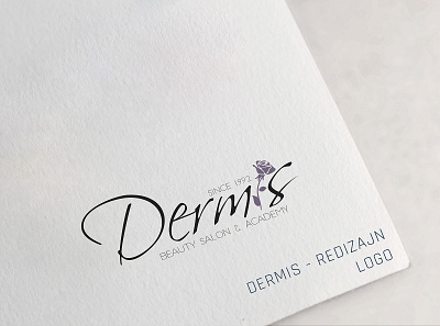 DERMIS MOCKUP branding design illustration logo logo design logotype typography