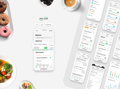 Mobile App B2B IOS app app design b2b behance clean ui ios mobile ui mobileapp order sasha ruddy shop shoping ui uiuxdesign ux