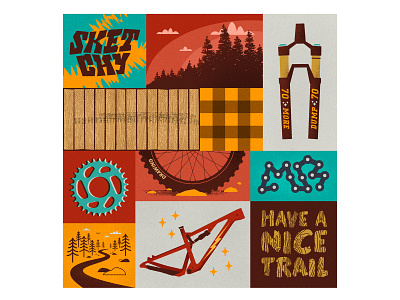 MTB design illustration personalwork