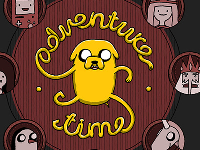 Stretchy Jake adventure time adventuretime contest design illustration jake the dog jakethedog welovefine