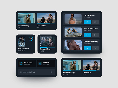 Widgets Concept - Amazon Prime Video