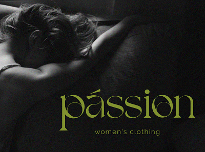 PASSION Women's clothes | brand identity animation branding graphic design logo motion graphics