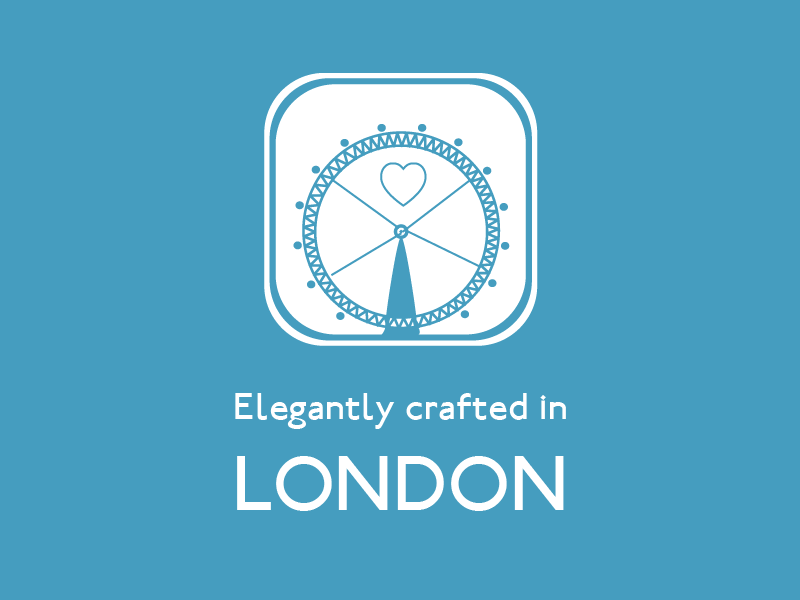 Crafted in London by Tharique Azeez on Dribbble